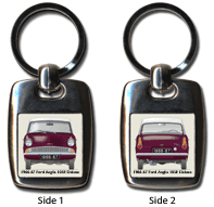 Ford Anglia 105E Deluxe 1966-67 Keyring 5